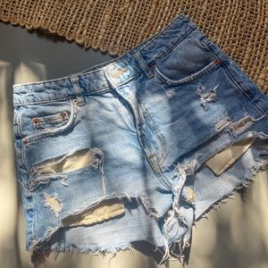 Zara jean shorts